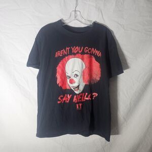 Halloween horror goth it the clown tshirt